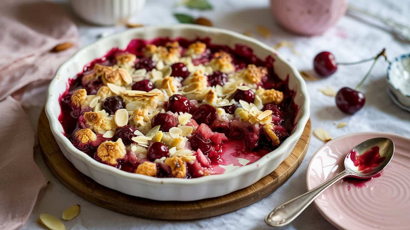 5 cherry almond crisp a romantic and sof M7iHrRfBS1idIuCraapqTA s27dv5hMQeKcTCM1N9386Q
