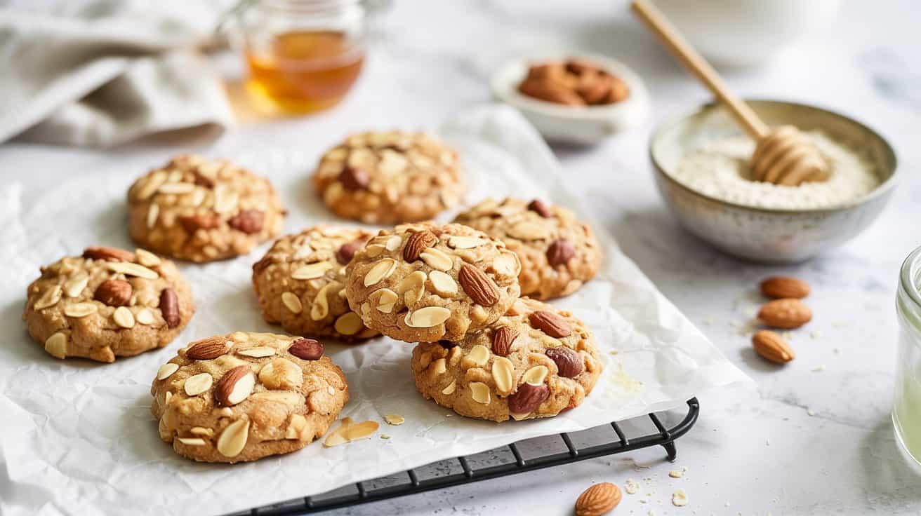 5 gluten free oatmeal almond cookies a c BRTfnWK4RV2qM5S9NVI5EA SLei0x YTvasYDOQD9AKDw
