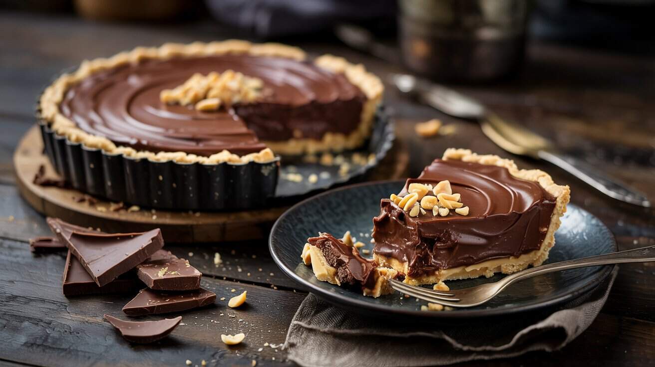 5 no bake chocolate peanut butter pie a I2Tq5270SMigJueXgmj6vA HHvS3iVsRLuOlMKkSKTRKg