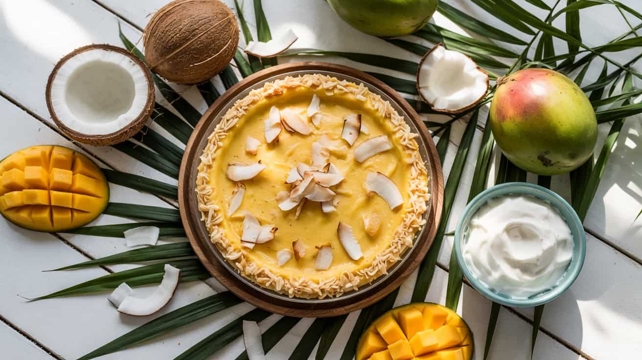6 mango coconut no bake pie a tropical t oEn96oZKR4W28nCxa2UaHQ NlhHlwfOT0uDGB7DQrLWwg