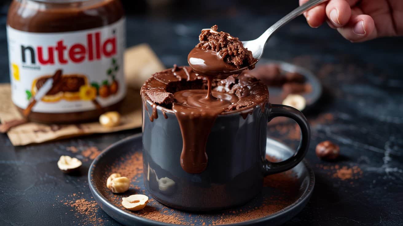 6 nutella lava mug cake a dramatic close H66Yll7fRjuUhRa9g TqBA bYNFKGzVSJ2 HCTKYrPoDA