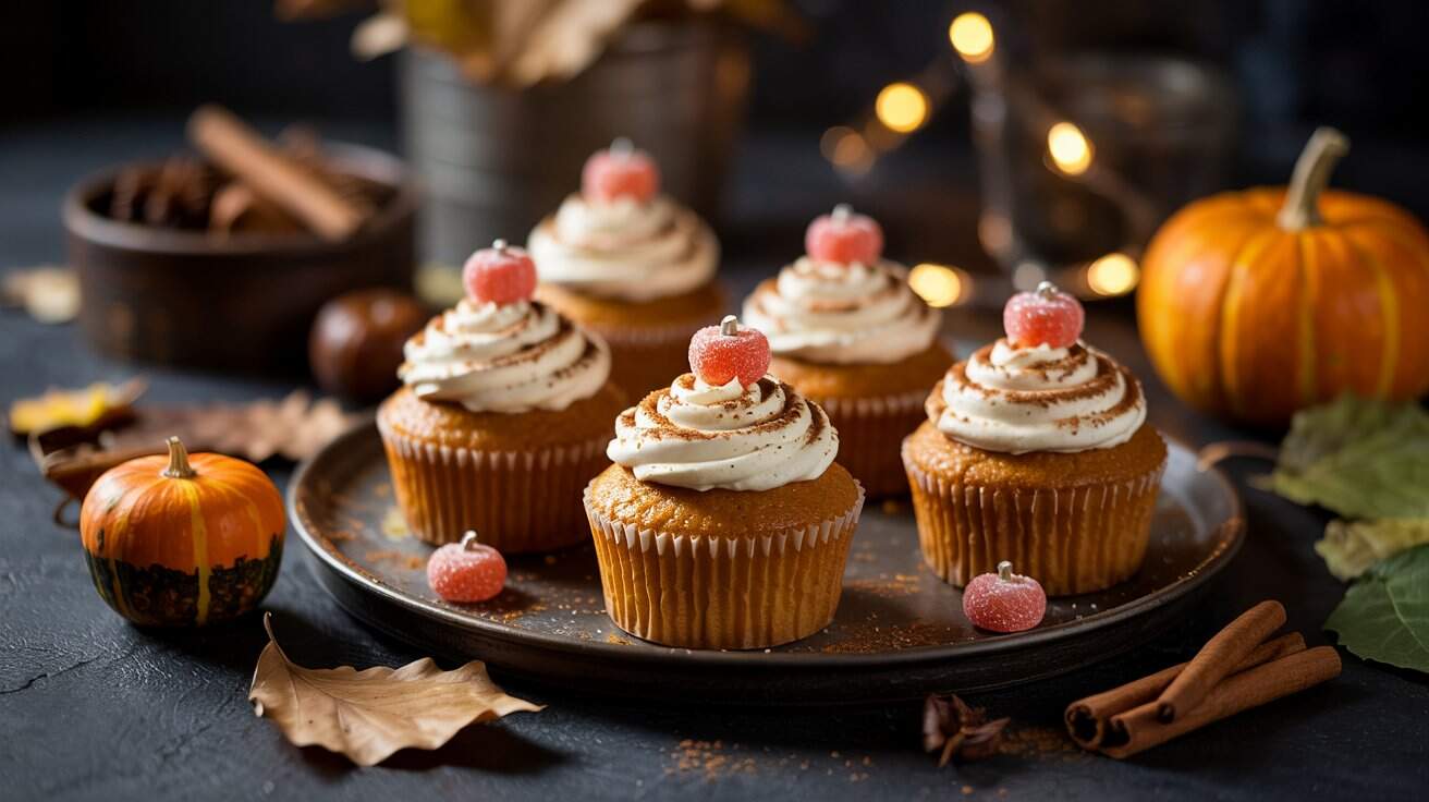 7 pumpkin spice cupcakes a moody autumn NsrFAV nRjm81yfI6crPGA CLzxcrjvTV wi syZFYxGw