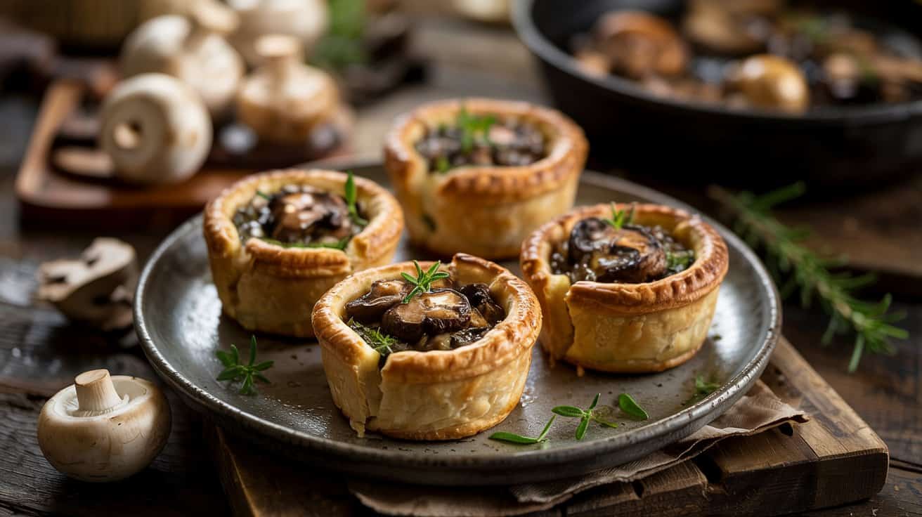 7 savory mushroom and herb mini pies an tMKzzI2RSuay4qg DyvDiw piVTgm83SrSH89xoIebo7w