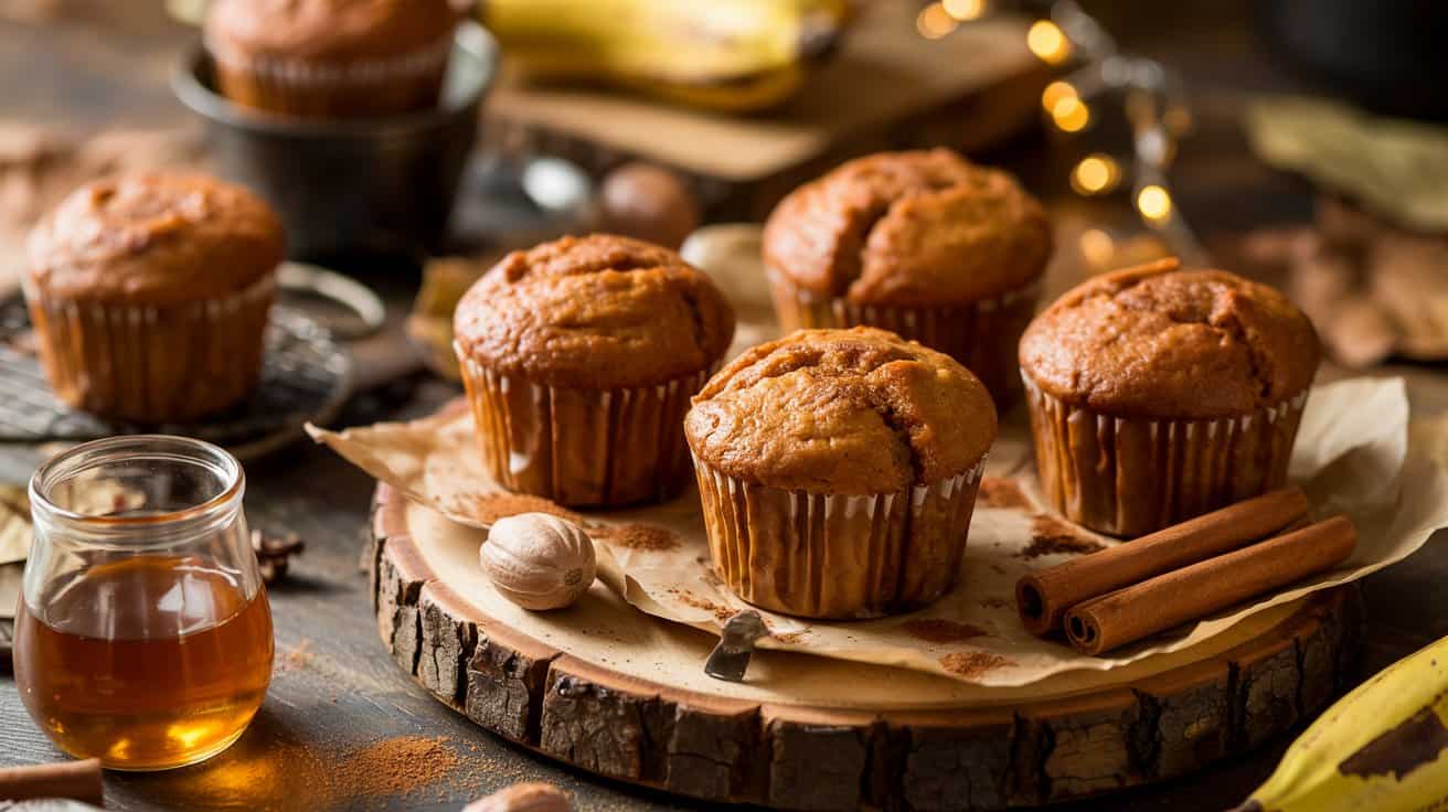 7 spiced banana muffins with cinnamon an dLz3MR6SRGwvMDqUB7dMw knWgQC bRLqTDXi o vDCQ