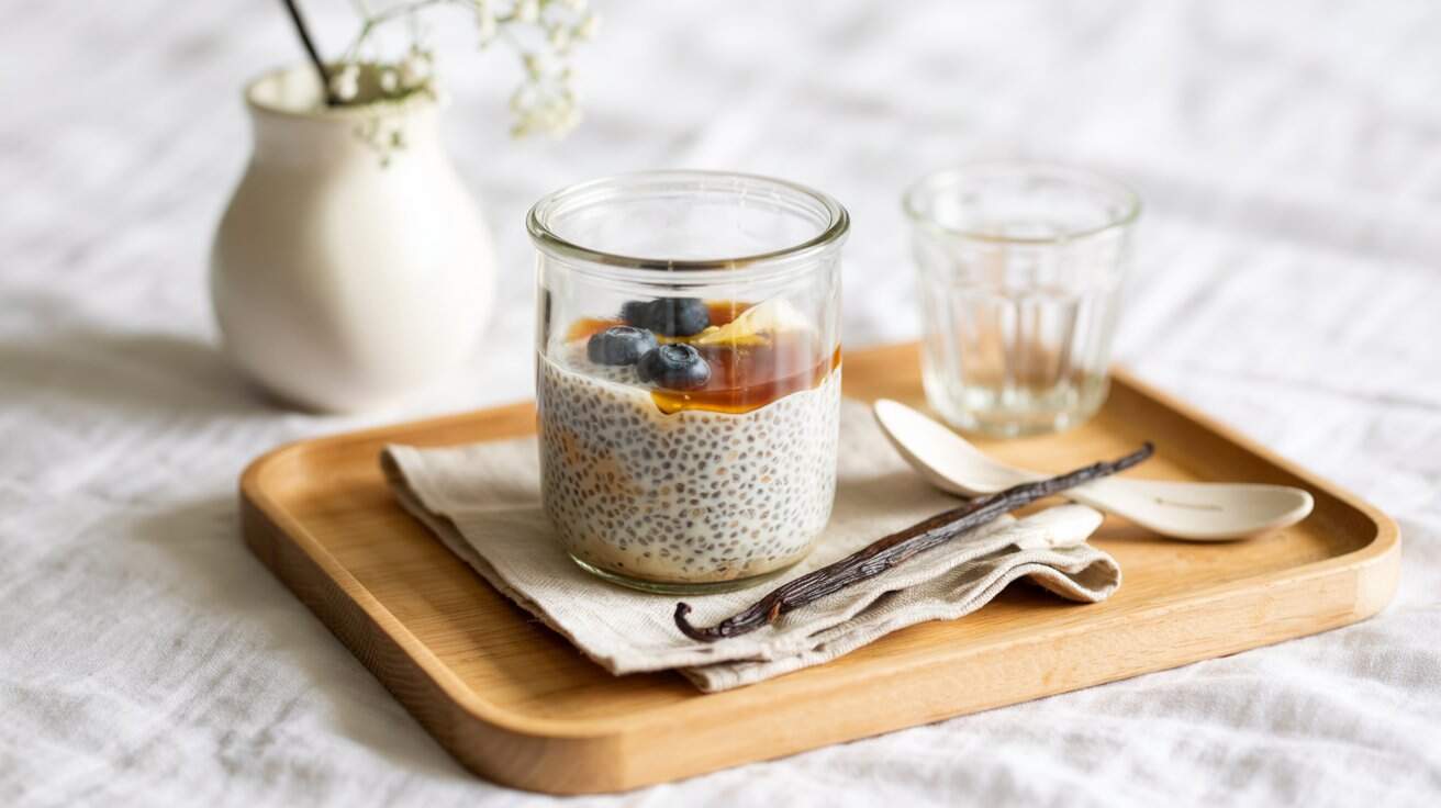 8 chia seed pudding with maple syrup and ZZ2firS SBGIowEWy8TyWg OML4ybAlTqmmUSw8xqYhWg