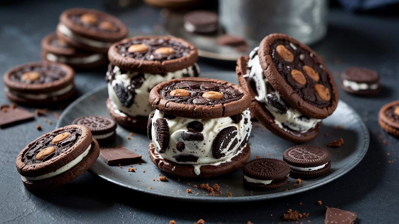 8 cookies and cream ice cream sandwiches 7Fa2r7CQGmQJ1M8mF8aNw FA 0XtgcS2 baDPcU W5xA