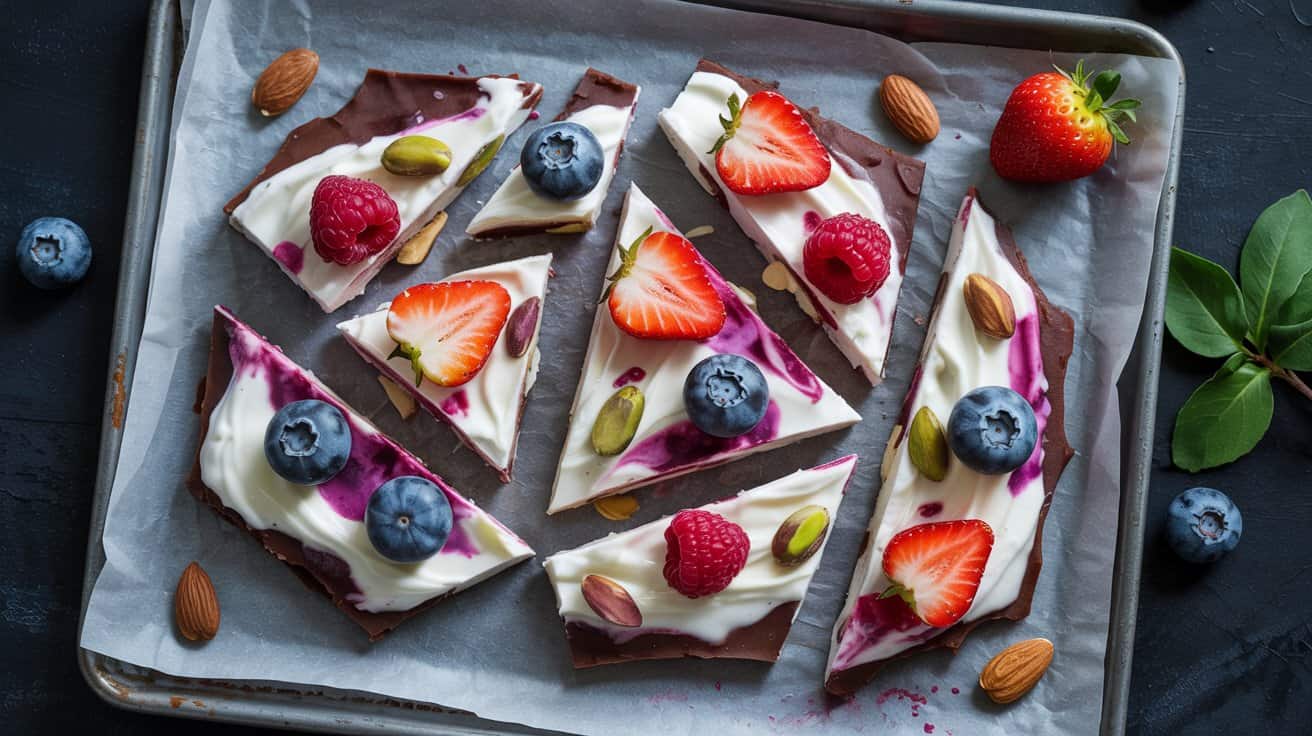 8 frozen yogurt bark with mixed berries 7D8ycExcR1 u6WyOss11og Z0RlbNJRSZaJtCYnvX0CBA
