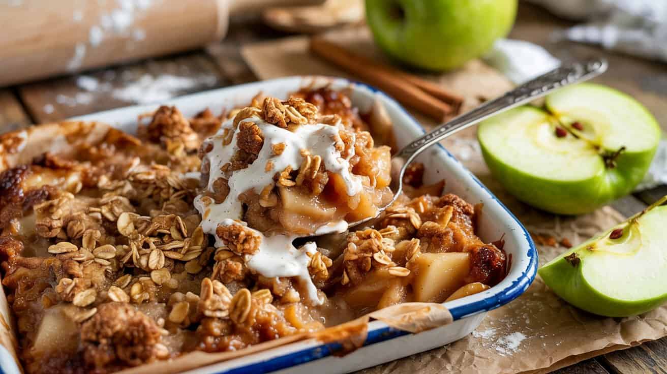8 one bowl apple cinnamon crisp a farmho ePsBYSavRjmh8fkMKulzbA Y D62 IgSxKXF5TxR5RkEA