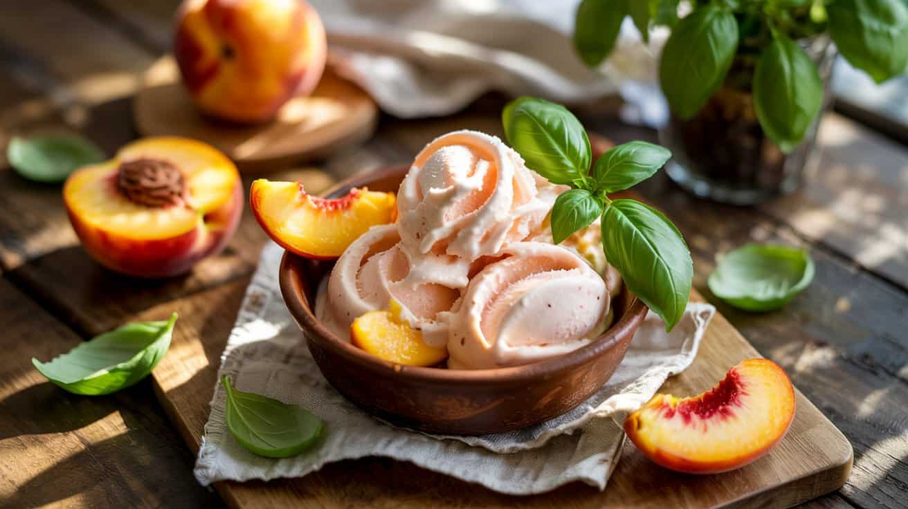 8 peach basil frozen yogurt an artisanal DBiaGHohQgKr5CVnCIQtvw mbnSjDmfT i2QAjuwNH44w