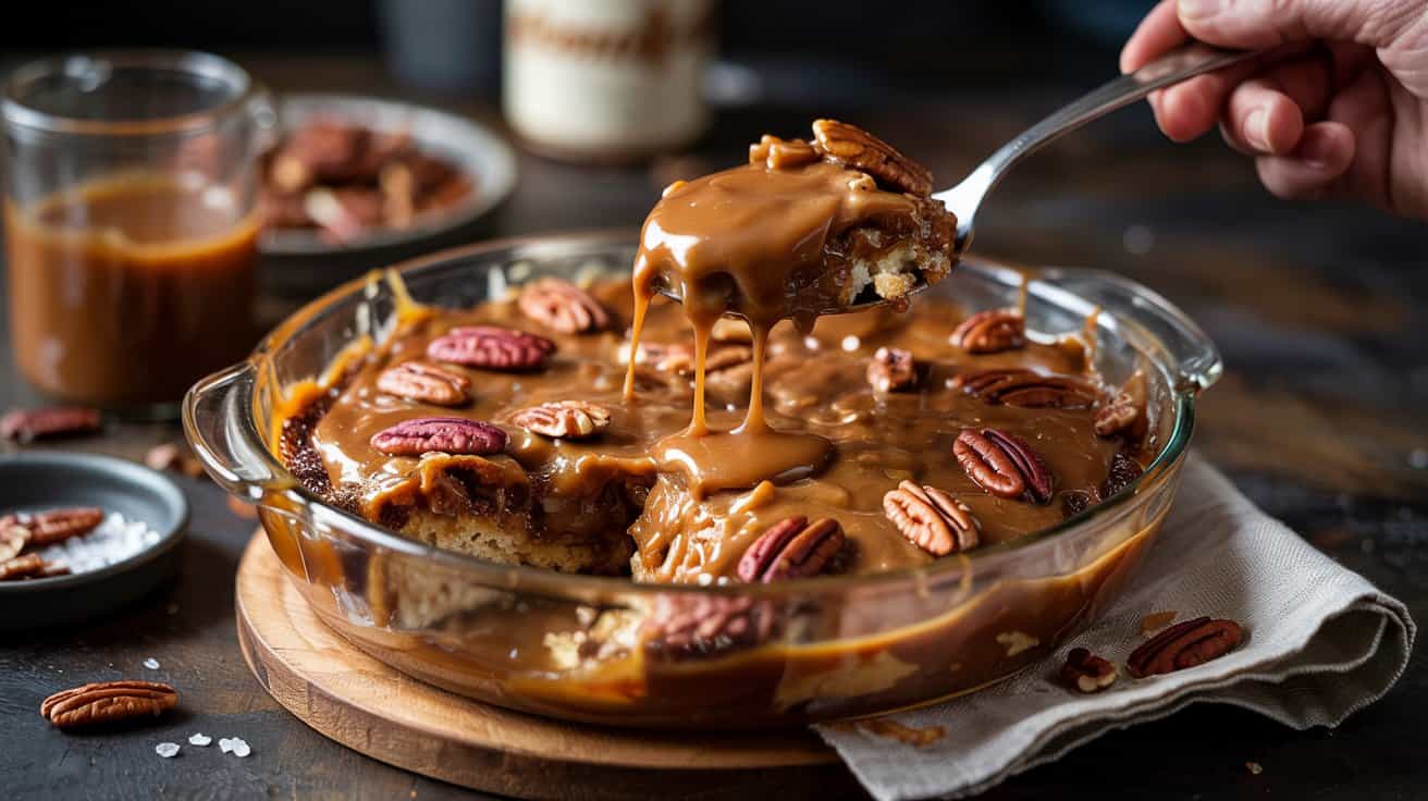 8 salted caramel pecan dump cake a rich QKp qKw2SrWyLm8yQIuxrg b DvZJqVTuuJaxqcNUGD4g