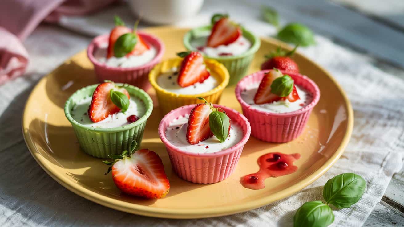 8 strawberry basil frozen yogurt bites a UDtGOapKSHKnyd3Cwdtm8g PKj8 n0XQYCmxSIbDerYlw