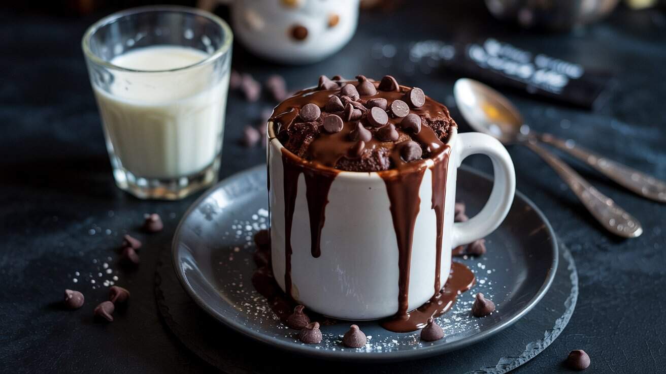 9 double chocolate chip mug cake a high ca0ErV3SSBCubuigq8i30A jX2ezvvpS8W2bGDlTRHW1g