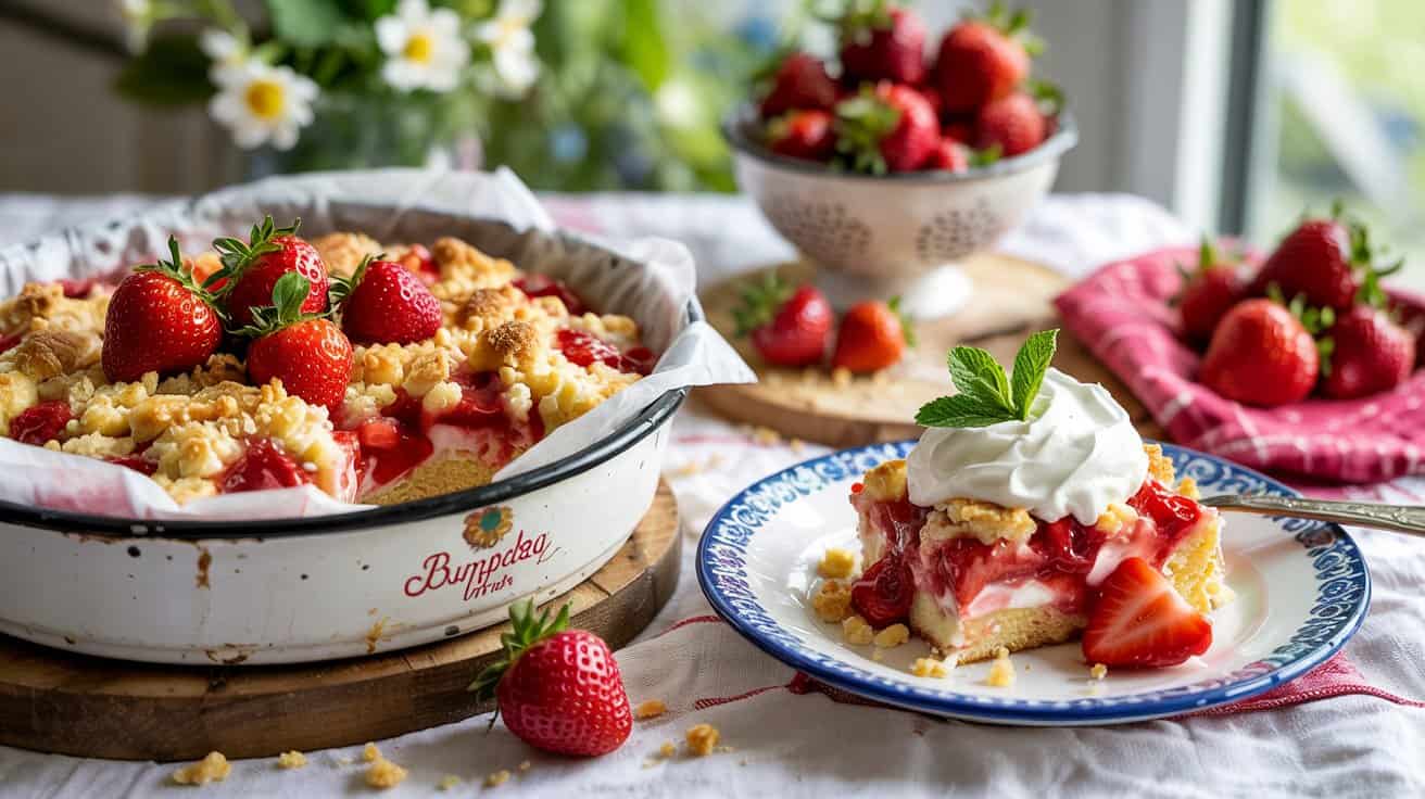 9 strawberry shortcake dump cake a cheer TmMkFwVaSHqpqrvg2M ipA hVhrAAhHT5O5pJVO8T2Xhw