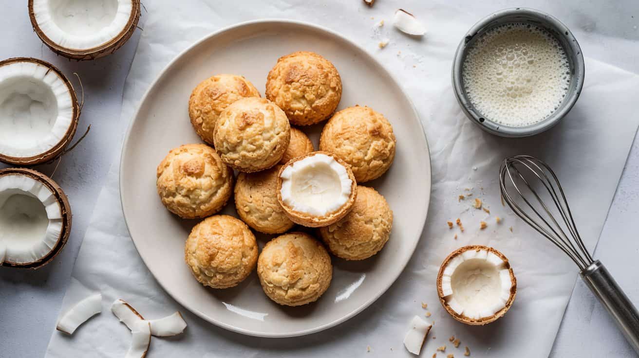 9 vegan aquafaba coconut macaroons a min F4sPqeRv64l28c7mlvBQ zdDhzBNvS2eYIx9QOPIPzg
