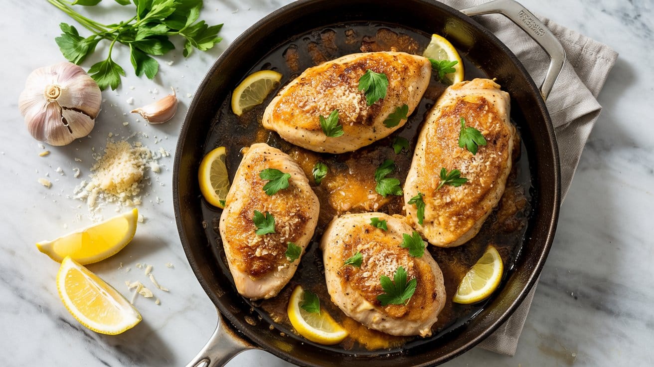 1 garlic parmesan chicken skillet a brig Fay7kQ52R76BhArX56iwLQ uCb7D7s6TbKWtsX58nU8Tw