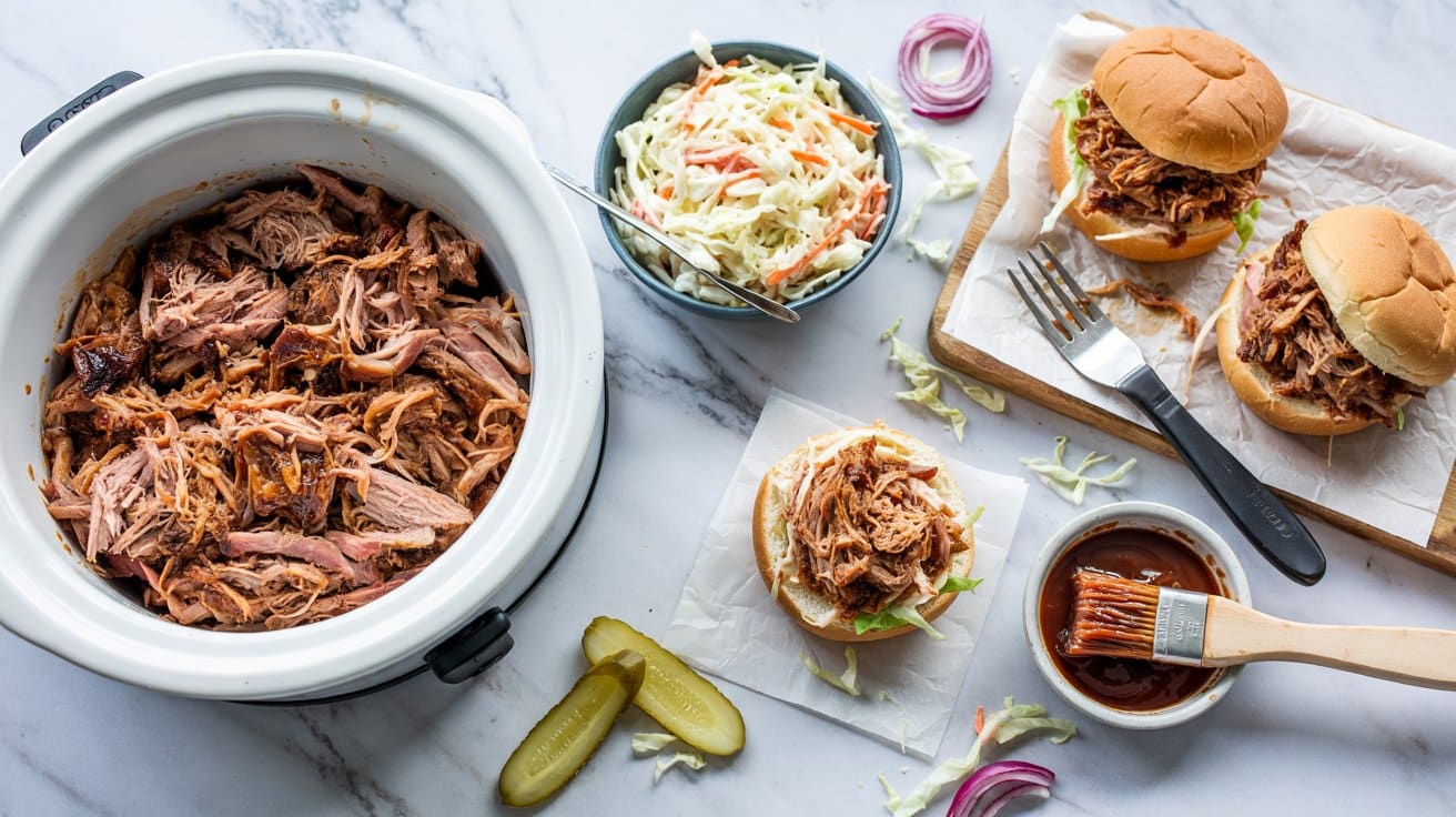 10 slow cooker pulled pork with coleslaw ljYXXVyVRUedaOdvIWQ vA y0K5u3g8TCegsIokgHFSUQ
