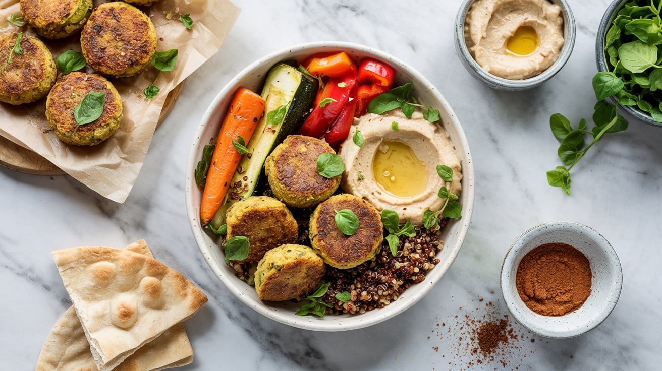 11 baked falafel bowls with hummus and r q2d baMTQzmAEYH3 vlD1Q iQU4uSlWS8S6g6UgWlsBqA