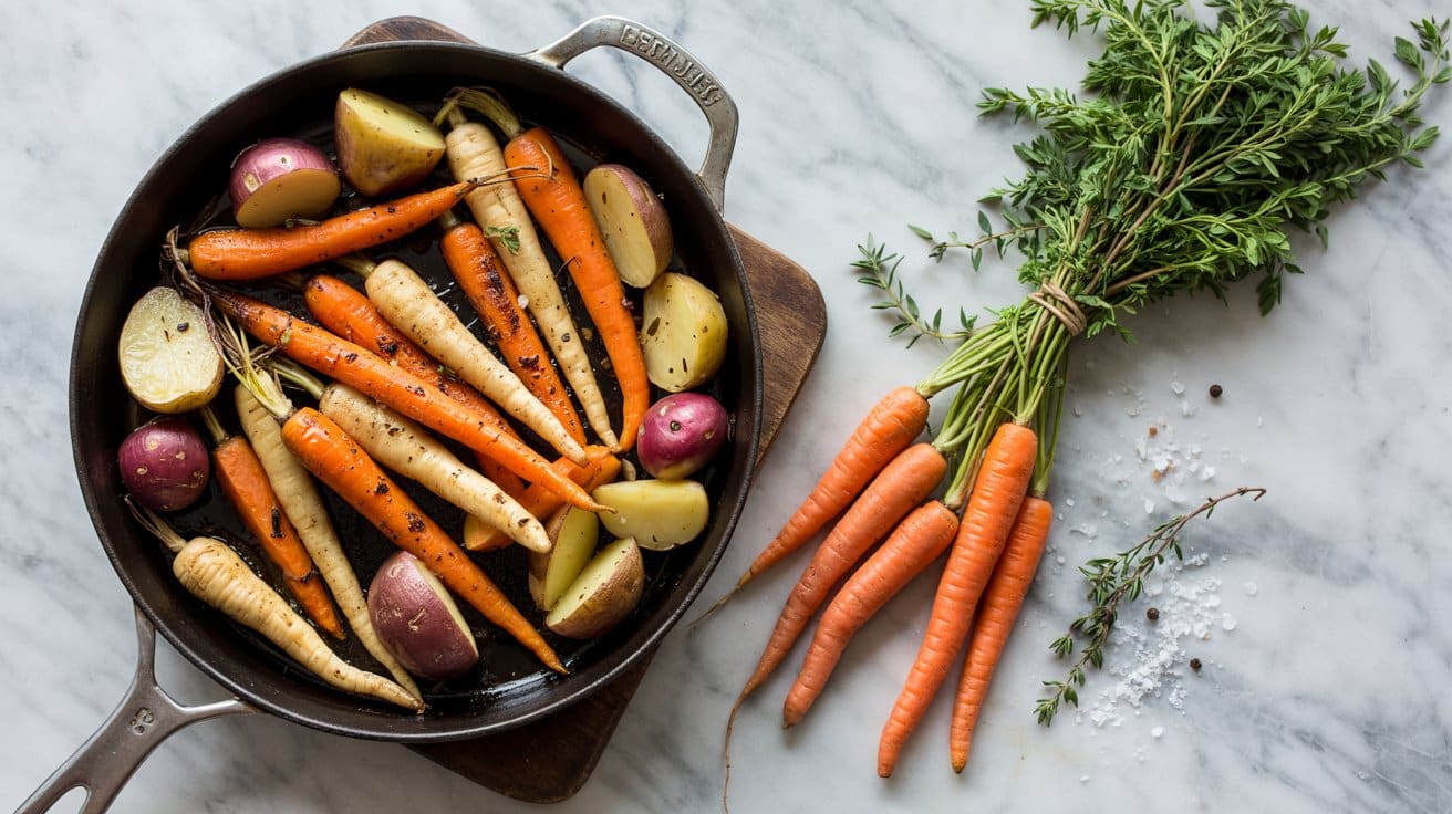 12 skillet roasted root vegetables a bri XEESwRCXR8CoJxvhVzBkVw 7zEyCBHURZujO76sIYfC7g