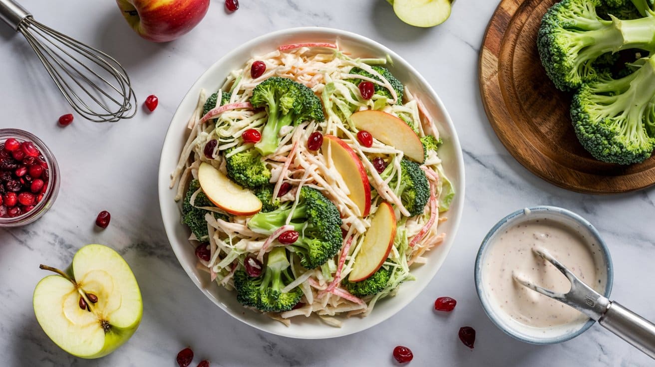 13 broccoli slaw with apple and cranberr 1ach Gd2QEmGzUn9pTTlqQ q55XEDIhREWrmUlC7VCPDg