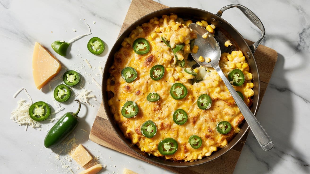 13 cheesy jalapeno corn bake a bright to i48F q01SLyXTEnI8Vomdw 7KGPCmbgR2qp0ORPAduJ7Q