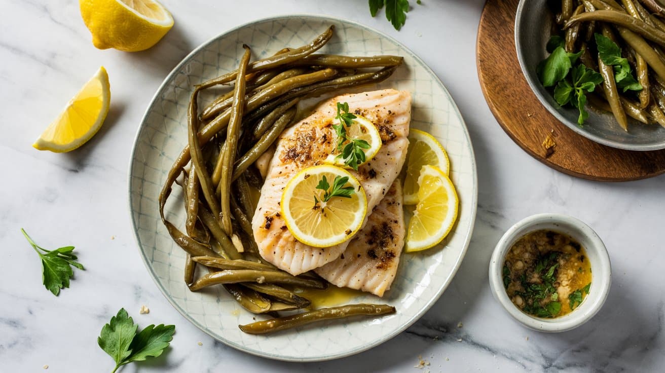 14 lemon garlic tilapia with sauteed gre owsxgycSRC2Uf JOS4DpZA q xca7d5SSmptqUhIrNkNQ