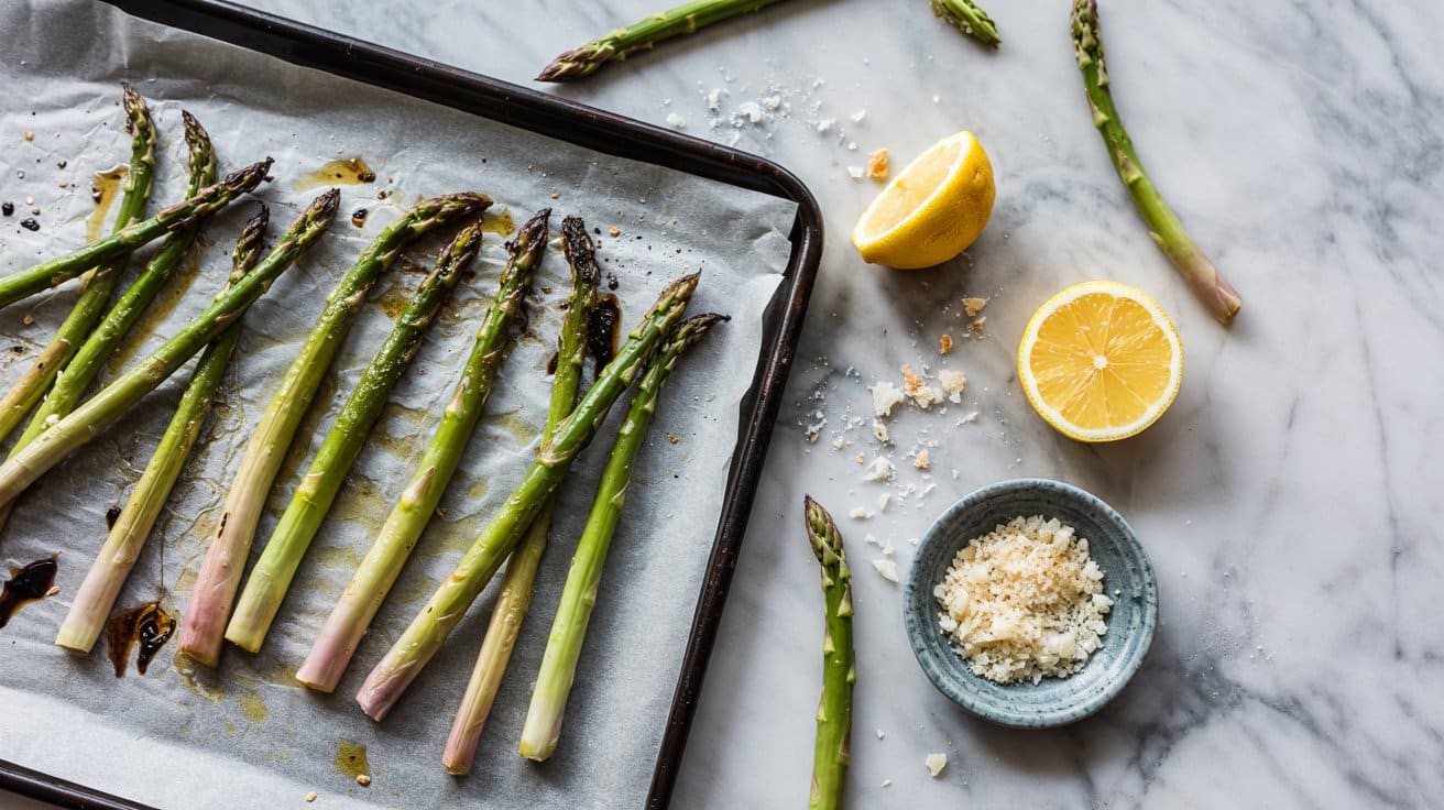14 oven roasted asparagus spears a brigh g4oSJeTwSf2YectHvJxhyA qirChUgTaGoVfoNKXsYWQ