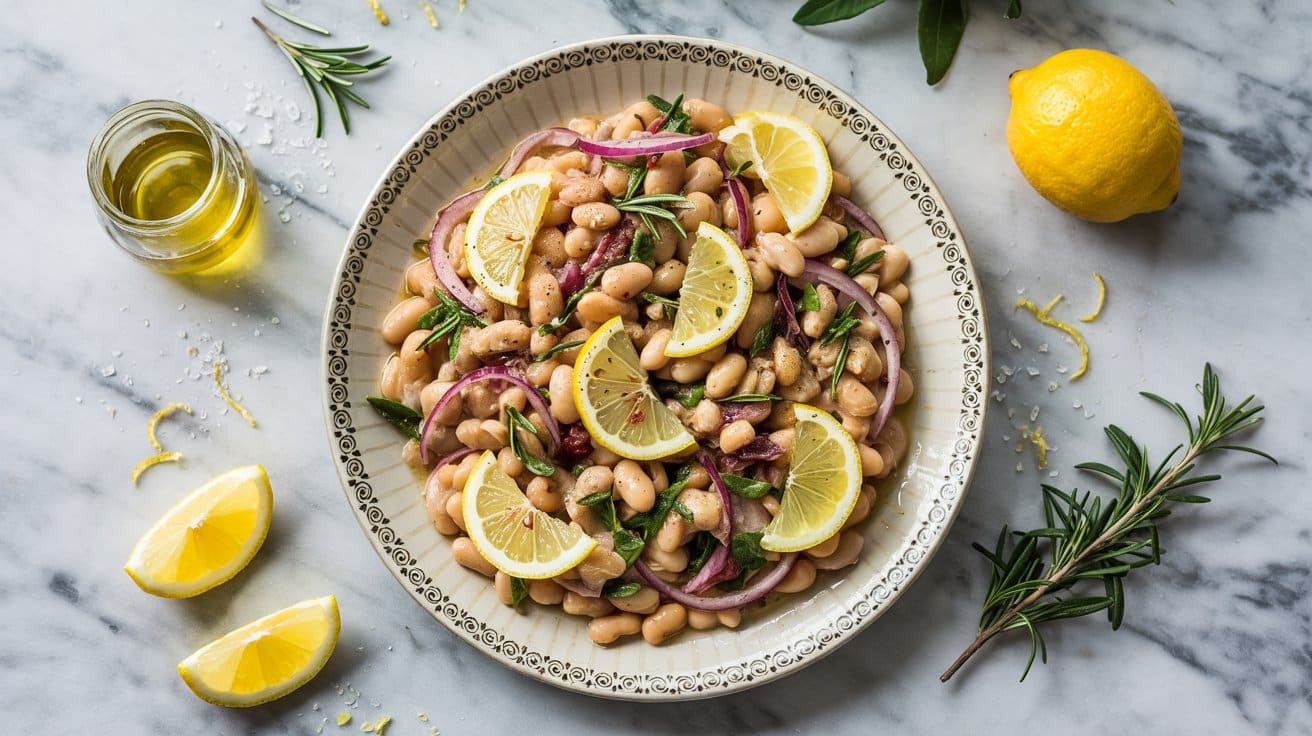 14 tuscan white bean salad with rosemary fRn9XgmmTgOvSGhSbK4PdQ xYrHvkU SIiWMYtpUhnPZA