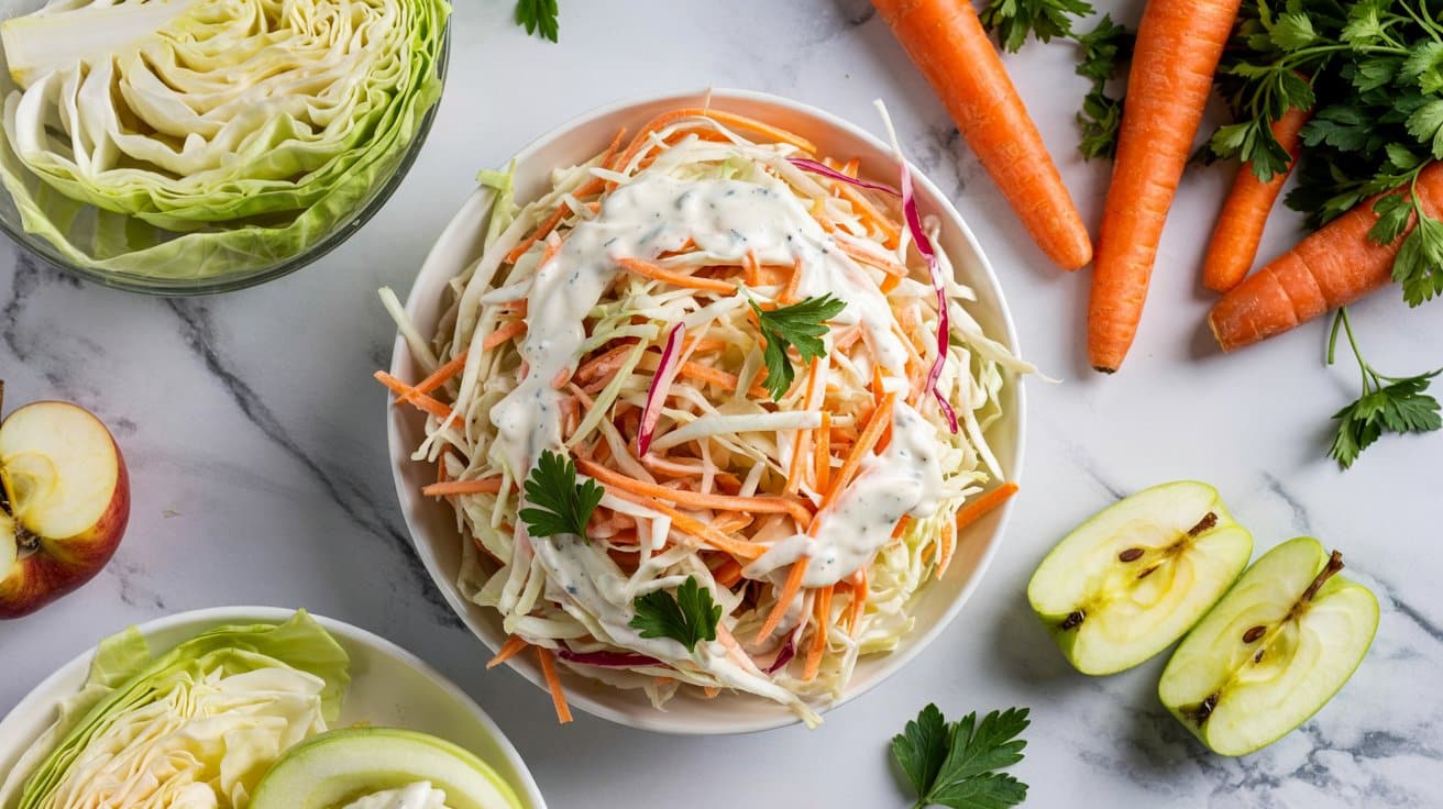 15 cabbage slaw with apple and carrot in yKy 3 3dToKByNgXc4FjLw XM2oQmJ9RZWjhj02q IxSw