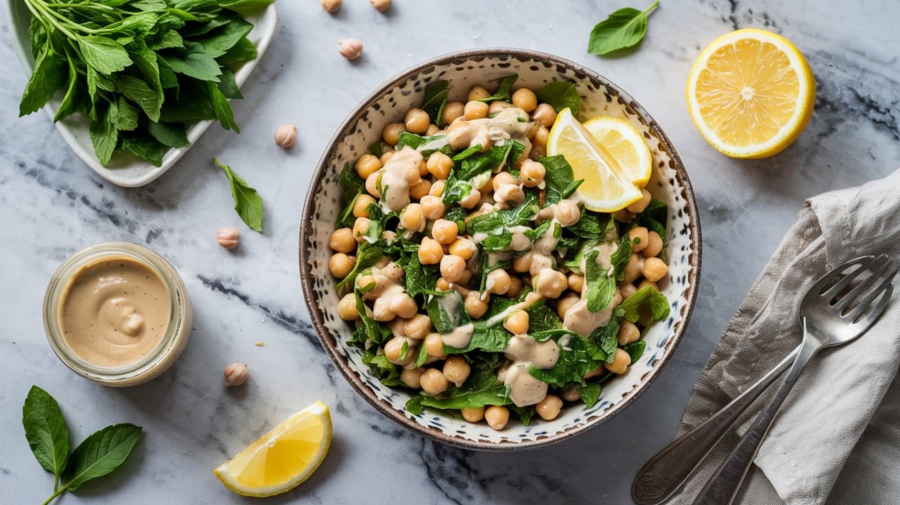 15 chickpea and herb salad with lemon ta Kr1jMB8zSXOcYl5dOkCDPw nzQusAUwTCWKt pKq9j w