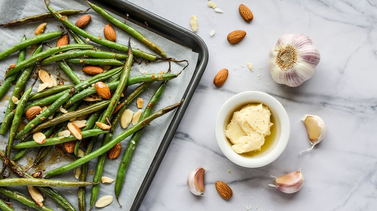 15 garlic roasted green beans with almon NMQ0XLouSQyNQRpe0z icg jd5HpxVdRoO kKq0zUjOdQ