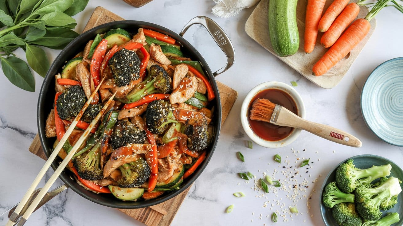 15 turkey and vegetable stir fry with ho WEyXE5m8SbSdVzFoTbu03A Dc6dpAuNRnqOPPVPzT5baw