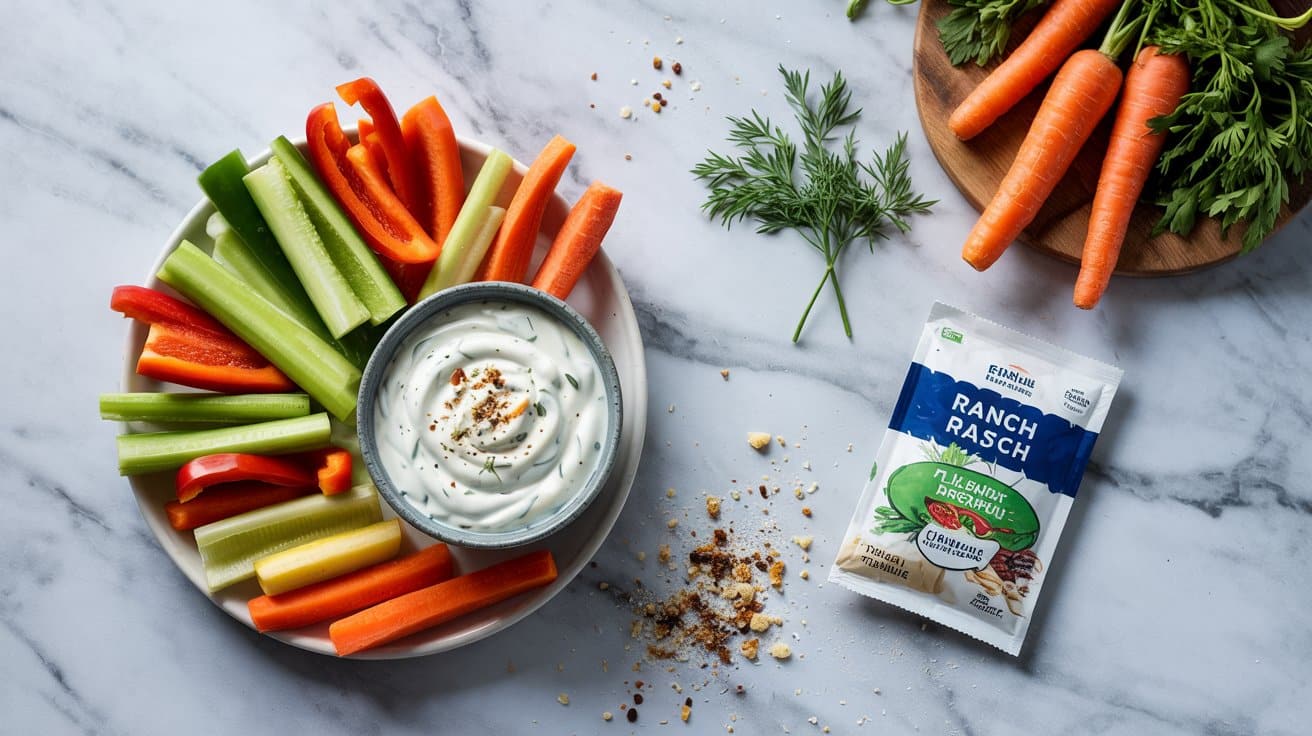 16 homemade ranch dip with fresh veggies NE9TOLZJTIGme4YQl H4Ig x J1H1hcRdmJyXcEvoOO4A