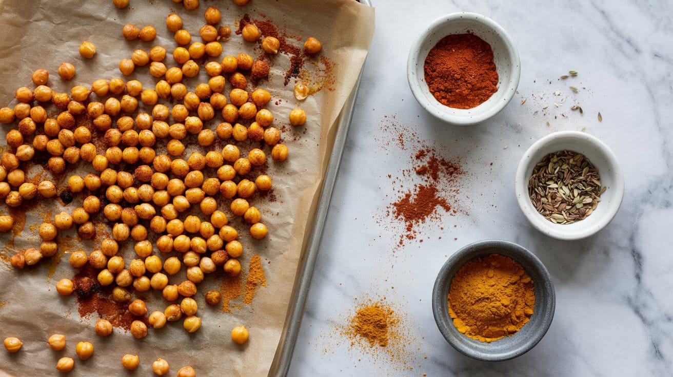 16 roasted chickpeas with warm spices a EgtIIc6UQxSQ1XE8OmLGfg ny3yMRv8QbW2T28Gn29LaQ