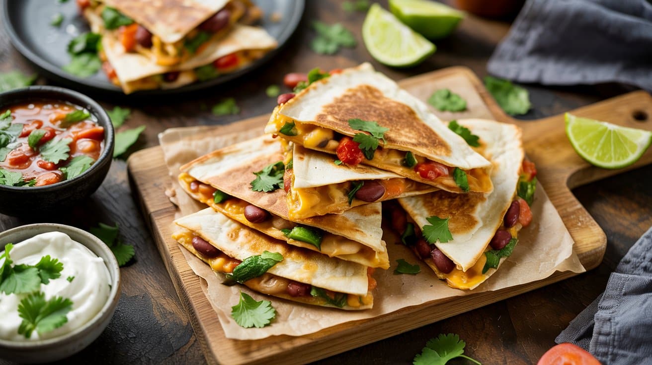 17 loaded veggie and bean quesadillas a N7knSGgzRc2zuHDxHFaz5A 2xrEll9pTSmL3z4UVLfD3Q