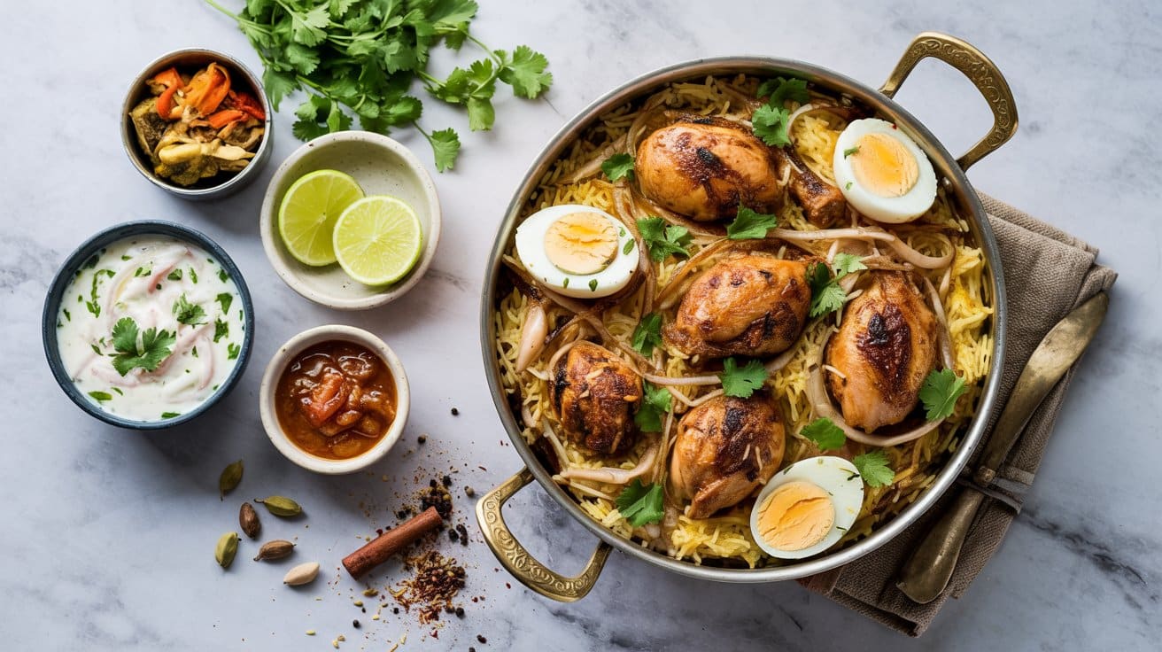 2 easy chicken biryani a bright top down bViJqTMiRSe3lfFvyxFZZg OMn4utUYSjeykVKL7cHKfw