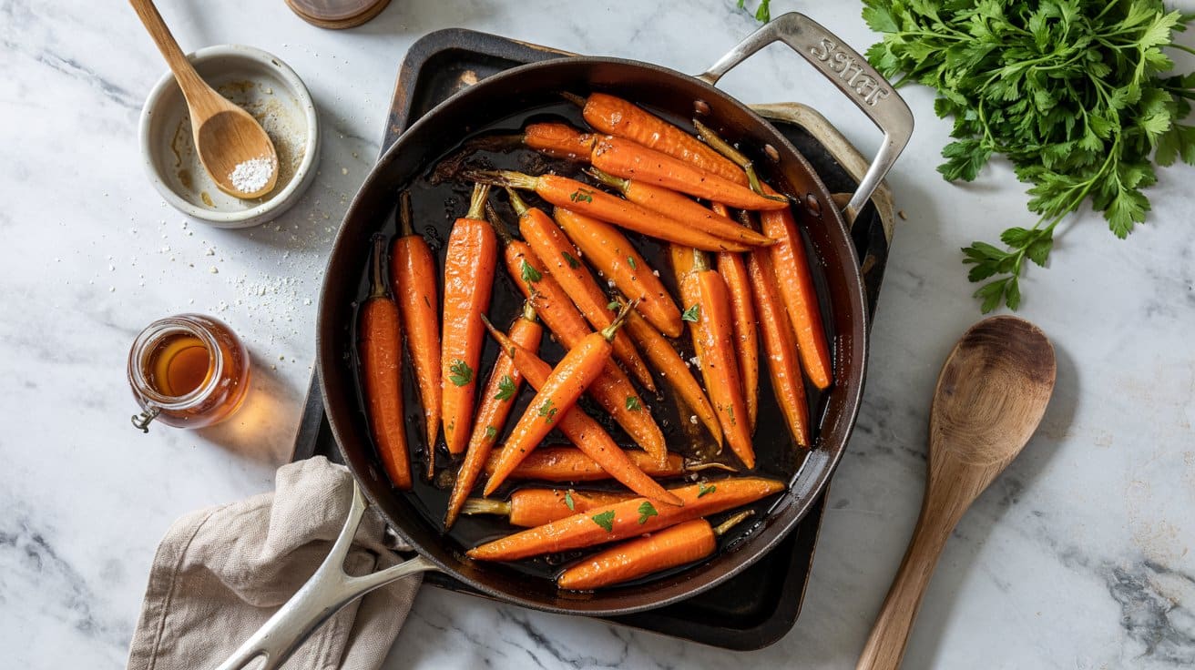 2 maple glazed carrots sauteed on stovet 6O53y2S3QqK26jBho1HgJw r8yKTVYHTLO17wSF8bh4WA