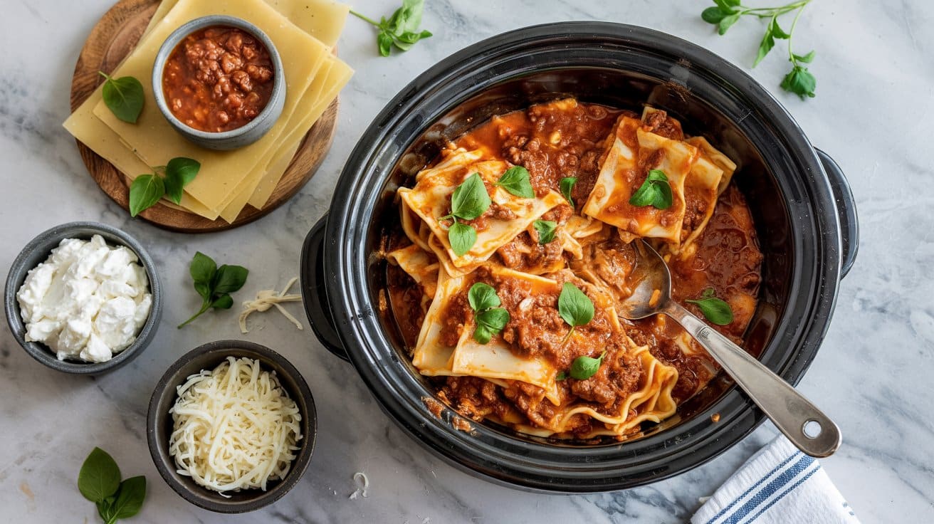2 no boil slow cooker lasagna a bright t W9 B6AfcRXa5BGfepwXY9w aIUerMvaQaeqapbxoVpv0Q