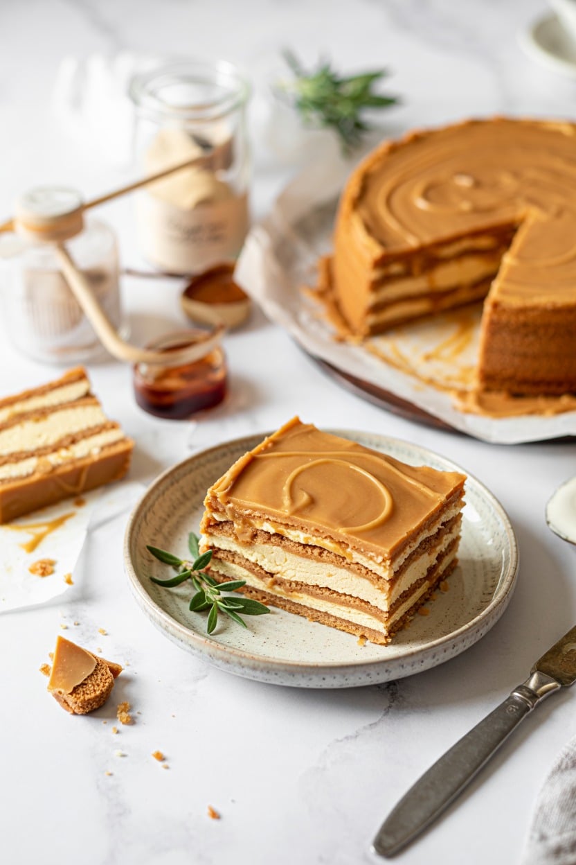 Salted Caramel Sheetcake