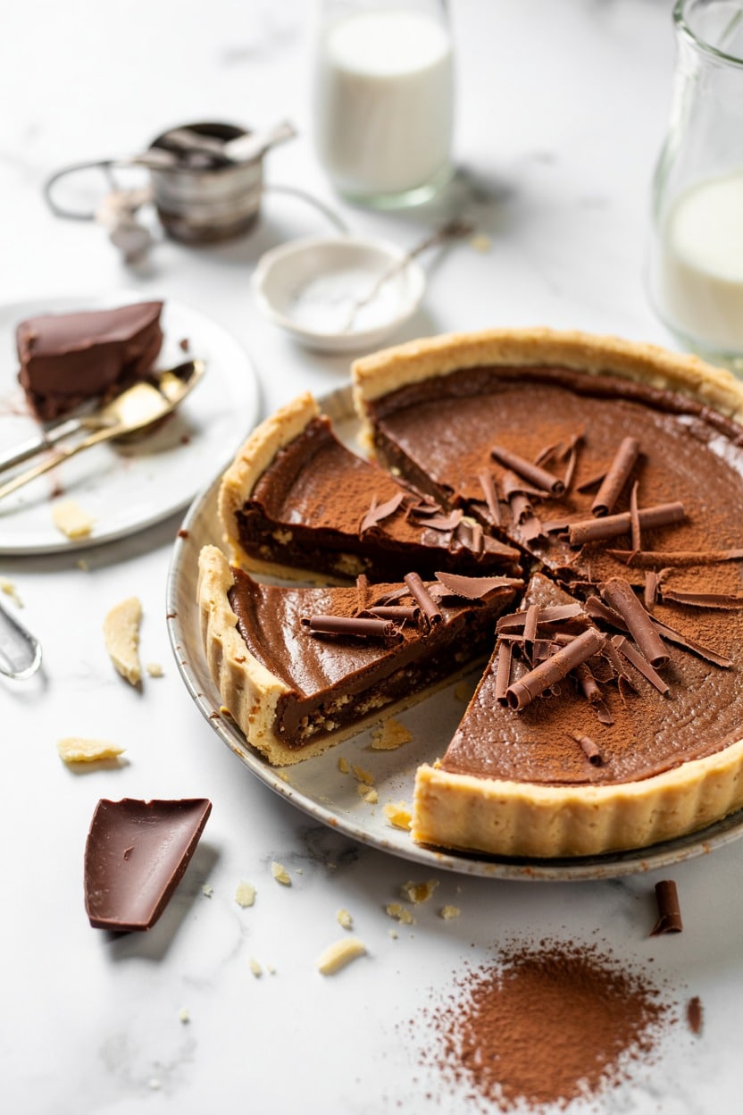 Chocolate Chess Pie