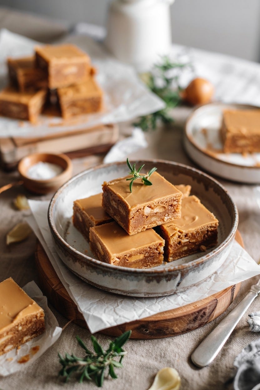 Salted Caramel Blondies