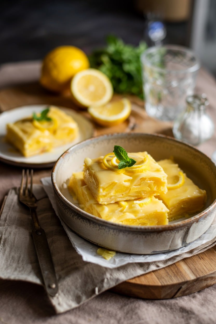 Lemon Drizzle Tray Bake