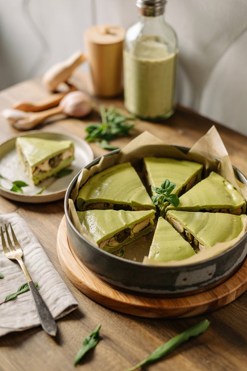 Matcha Green Tea Tray Bake