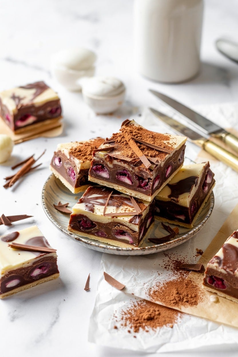 Cherry Chocolate Chunk Bars
