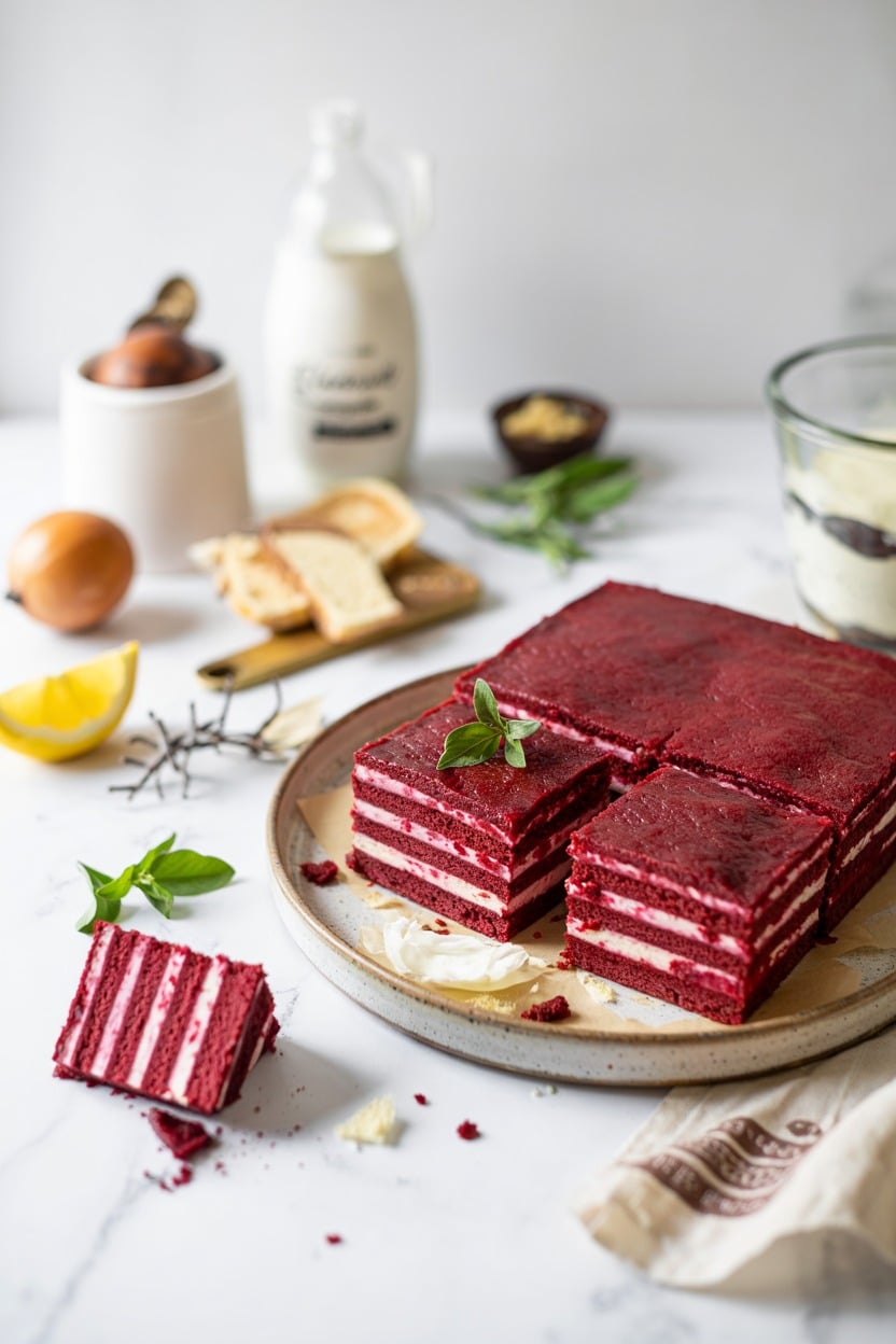 Red Velvet Sheet Cake