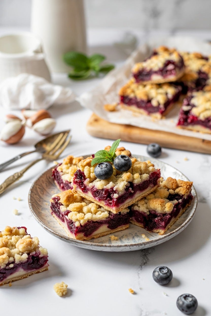 Blueberry Crumb Bars