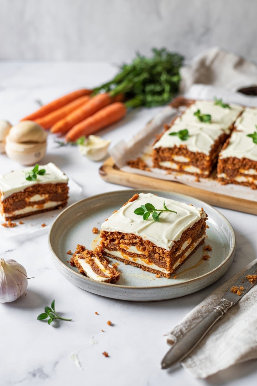 Carrot Cake Sheet Tray Bake