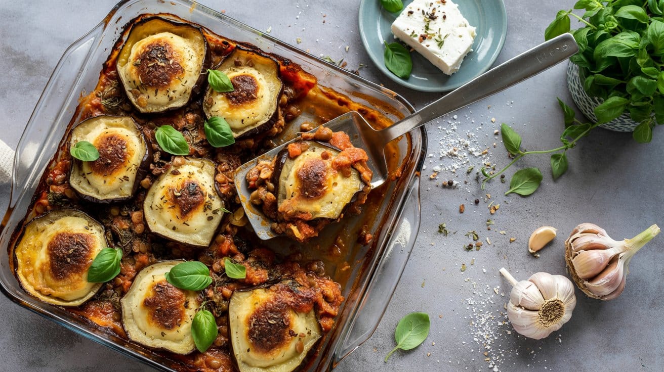 20 eggplant and lentil moussaka a bright UOmOCITyT6elkZX1Srr6CQ WTY4puA9QcmPq7YipJJ3 w