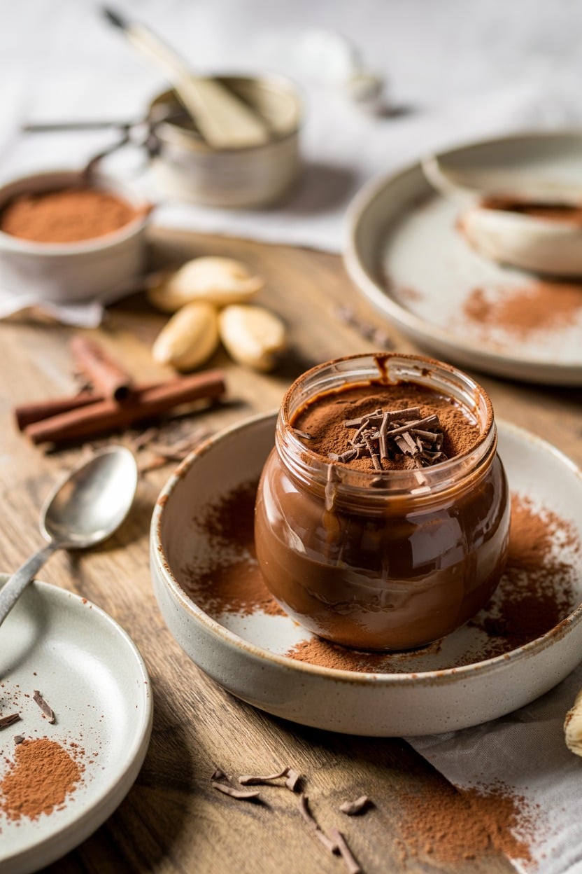 Chai-Spiced Chocolate Mousse Jar