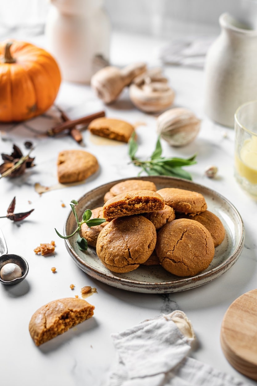 Pumpkin Spice Gluten-Free Cookies