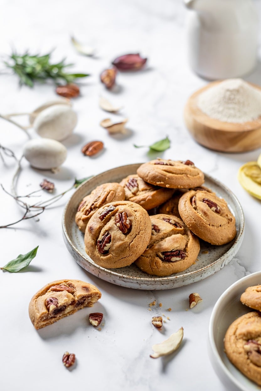 Gluten-Free Maple Pecan Cookies